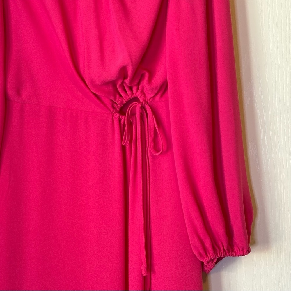 CAbi Delight Flowy Dress Vibrant Fuchsia Women’s Medium NWT - Picture 10 of 14